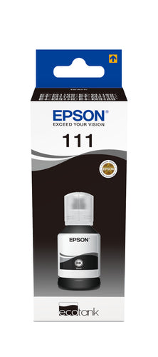 Epson 111 EcoTank Pigment black ink bottle Epson 111 EcoTank Pigment black ink bottle